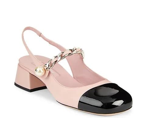Mary Jane Slingback